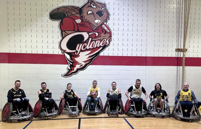 Match de rugby en fauteuil roulant favorisant l’accessibilité et l’inclusion à Embrun