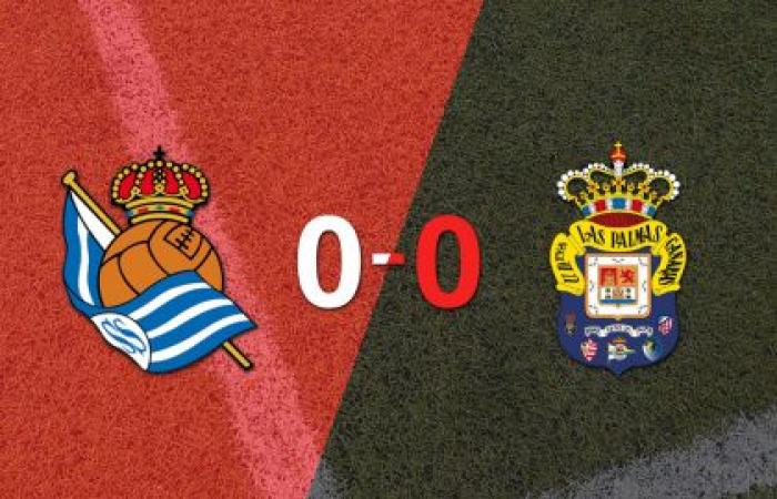 La Real Sociedad et l’UD Las Palmas ne se sont pas blessés et ont égalisé sans but