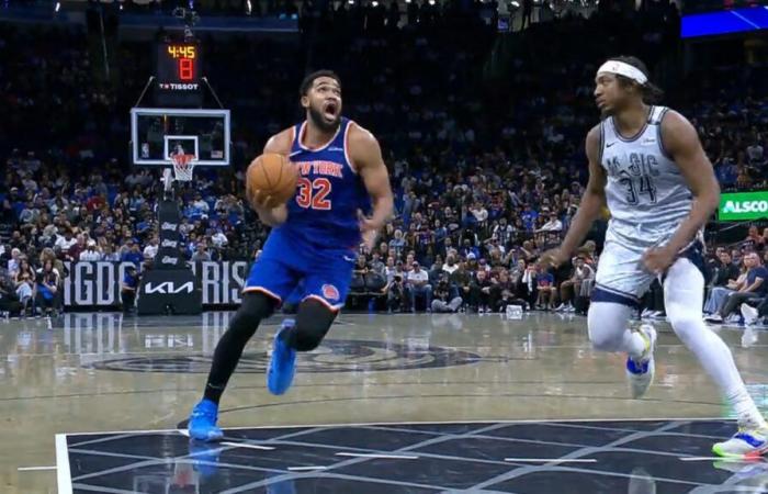 Les Knicks mettent fin à l’invincibilité du Magic à domicile (100-91)