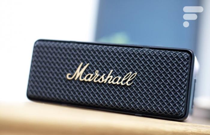 L’enceinte Bluetooth résistante Marshall Emberton II a droit à une réduction de prix de 41%