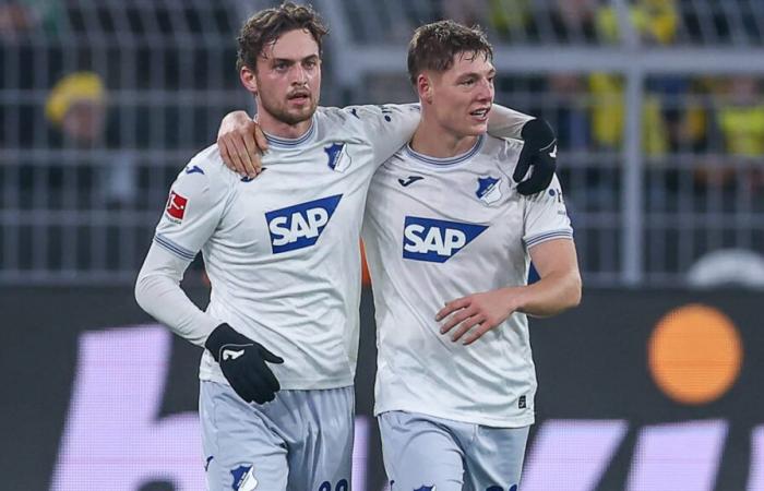 Hoffenheim vole un point à Dortmund