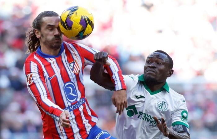 L’Atlético démolit un mur de béton