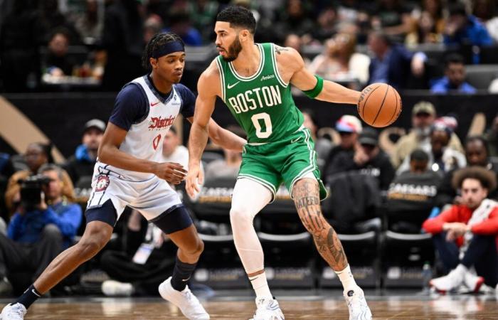 4 points à retenir alors que les Celtics battent les Wizards, Kristaps Porzingis part plus tôt