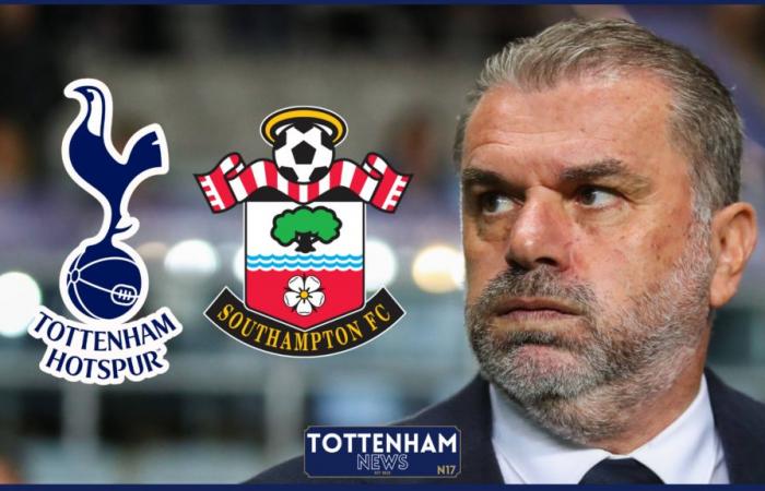 Postecoglou effectuera trois changements à Tottenham contre Southampton