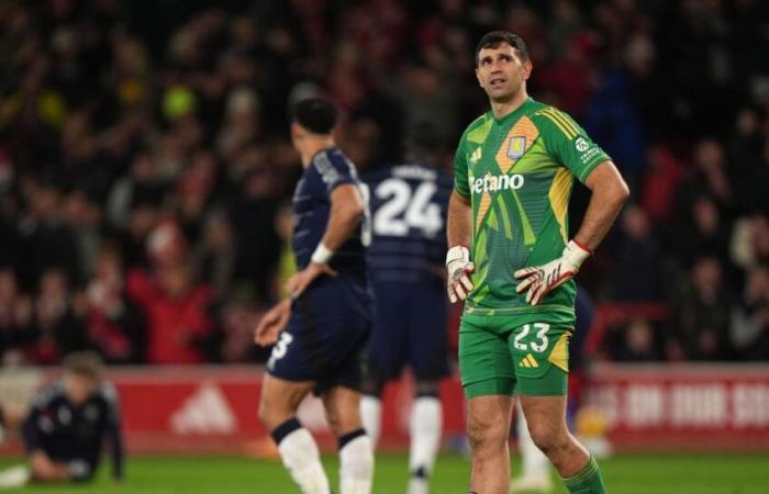 L’arrêt d’Emiliano Martinez hier contre Aston Villa était surréaliste