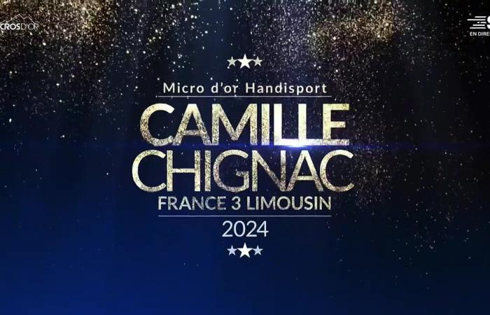 Camille Chignac a reçu les Micros d’or pour son magazine sur trois paraathlètes limousins