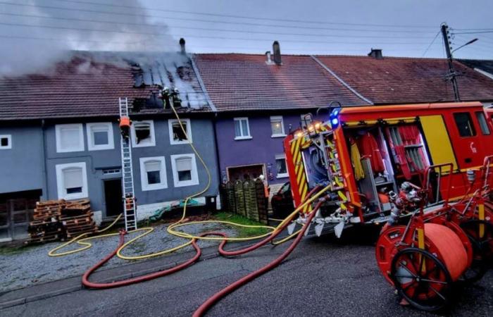 Moselle. A fire devastates a house in Béning-lès-Saint-Avold: a family relocated