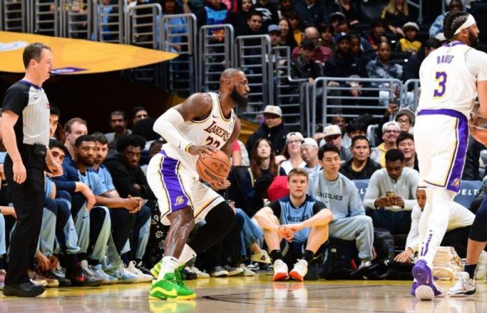 LeBron James revient alors que les Lakers remanient la formation de départ contre Grizz