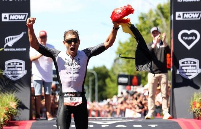 Jelle Geens est le premier Belge à devenir champion du monde de half Ironman