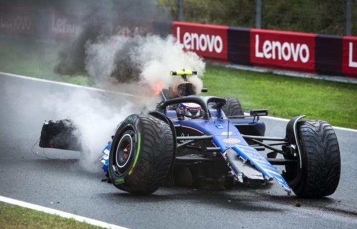 L’année sombre de Williams en images