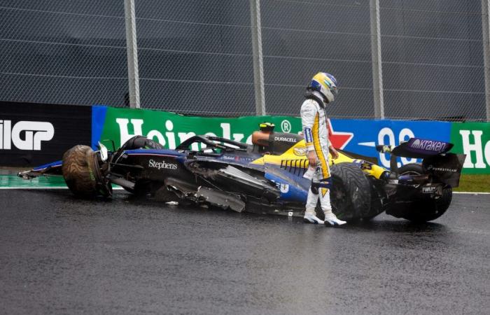 L’année sombre de Williams en images