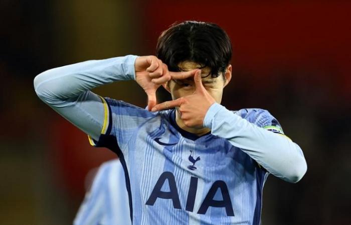 Son Heung-min bat le record en tant que leader de tous les - en Premier League de Tottenham