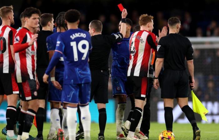 La Premier League explique pourquoi Marc Cucurella a été expulsé après le coup de sifflet final lors de la victoire de Chelsea contre Brentford