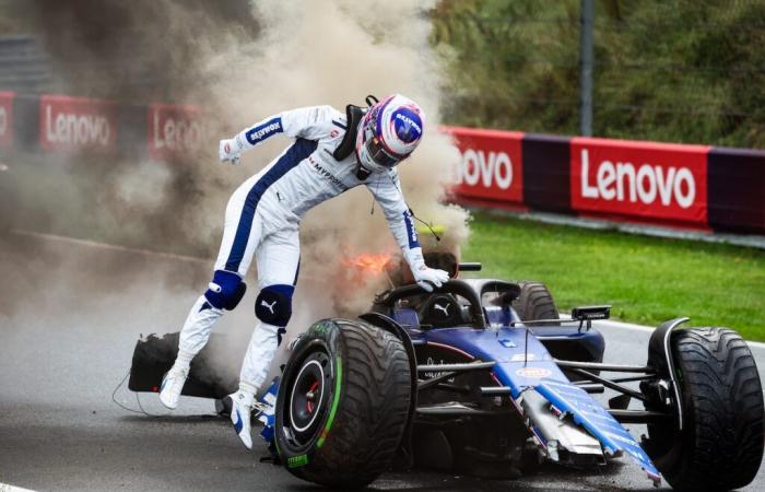 L’année sombre de Williams en images