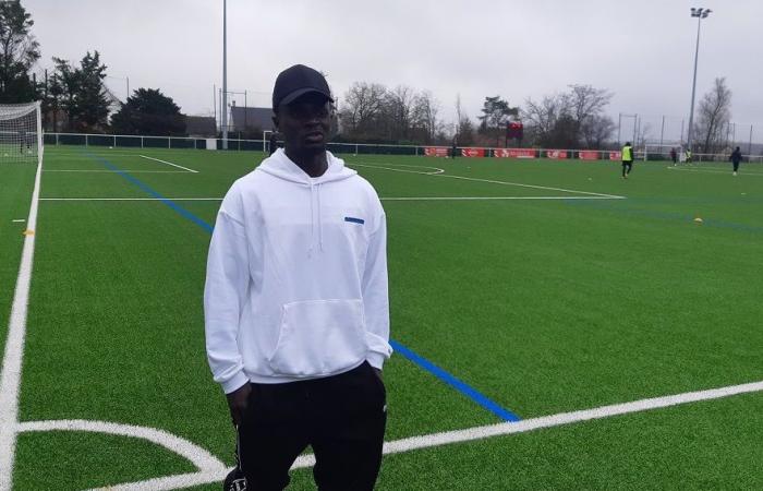 Sadio Mané à l’entraînement du Bourges FC