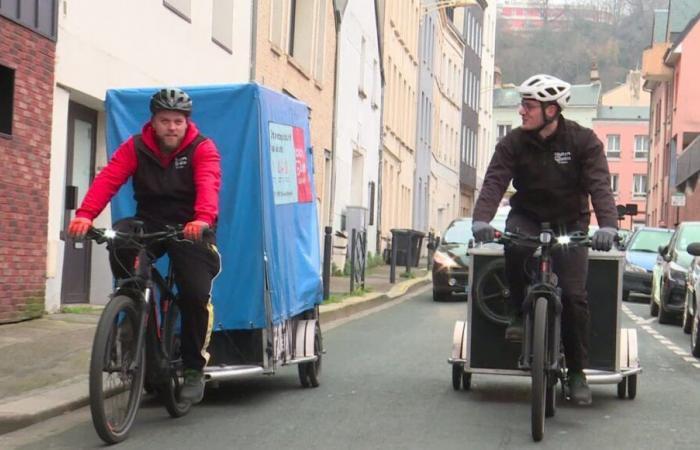 VIDÉO – Les repas de cantine sont livrés à vélo, ça fait gagner du - et c’est bon pour la planète