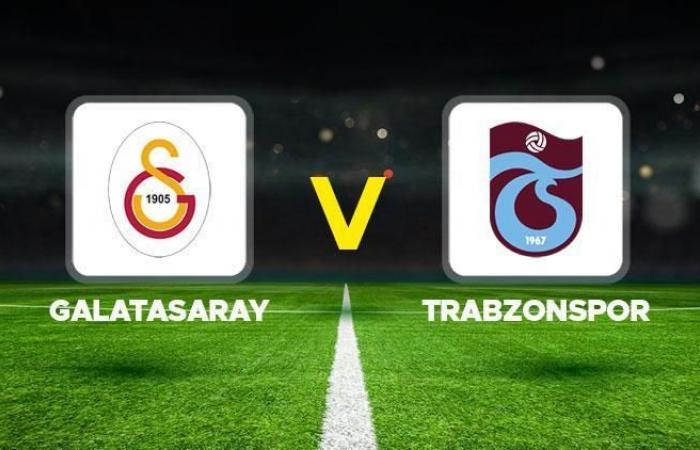 Commentaire en direct : match Galatasaray Trabzonspor