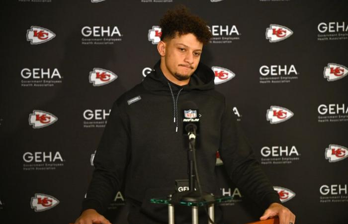 Chefs de Kansas City | Mahomes souffre d’une entorse à la cheville, sa présence est incertaine face aux Texans