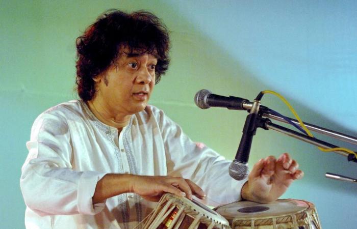 Zakir Hussain, célèbre joueur de tabla, décède à 73 ans