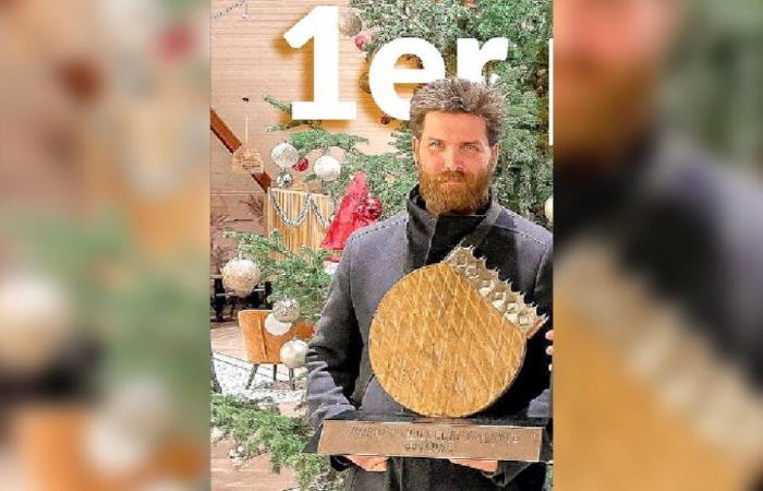 Désirié Kellens, du Fournil de Saint-Sauveur, remporte le prix de la meilleure galette des rois de l’Oise