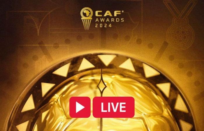 Où regarder les CAF Awards 2024 en direct lundi soir