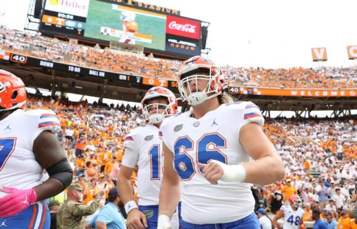 Le centre des Florida Gators Jake Slaughter revient pour la saison senior