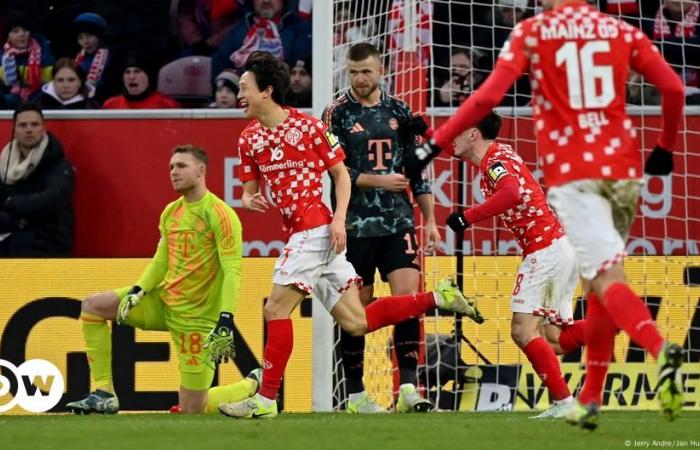 Le Bayern Munich tombe face à Mayence – DW – 16/12/2024