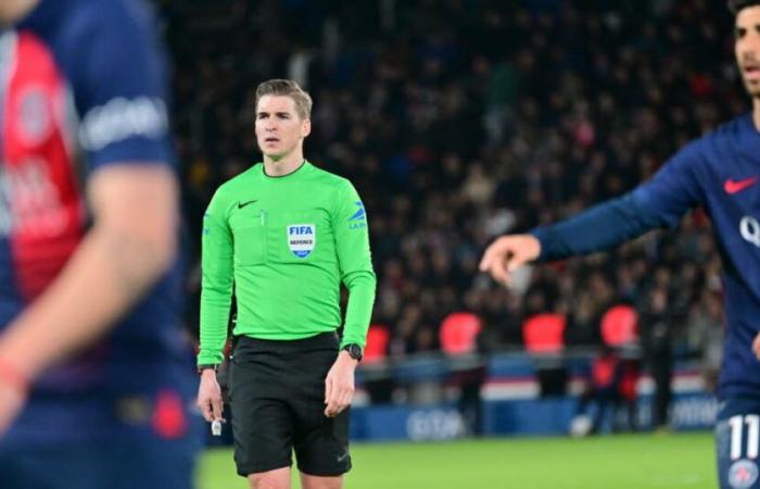 Ligue 1 – Nomination de l’arbitre Monaco/PSG