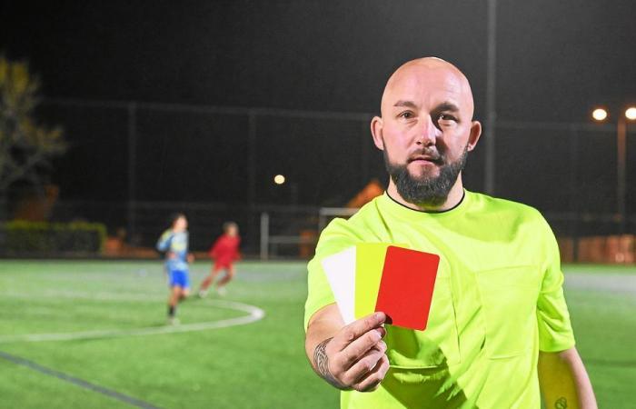 l’ancien footballeur amateur breton a cessé d’être arbitre