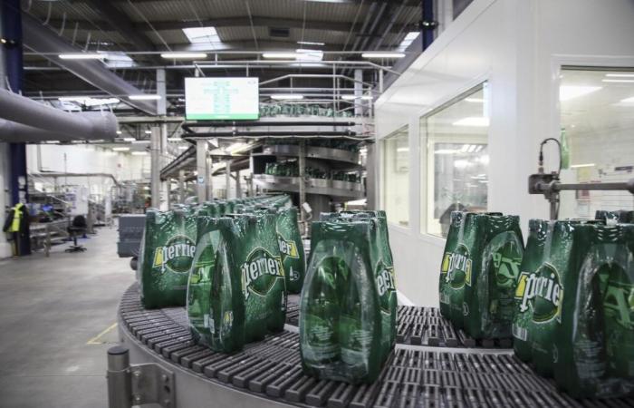 Perrier menacé d’arrêter sa production d’eau minérale naturelle