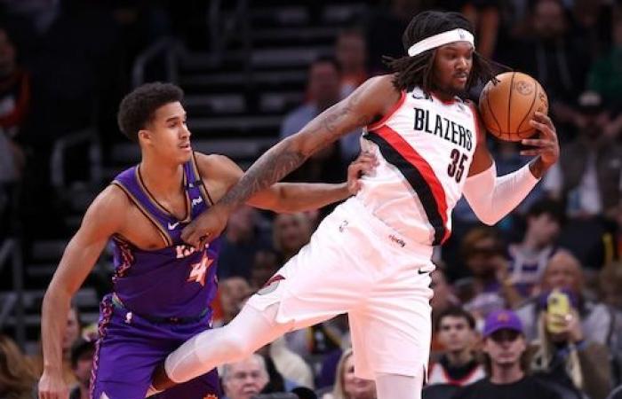 Les Trail Blazers échouent au 4e quart-- lors de la défaite contre les Suns