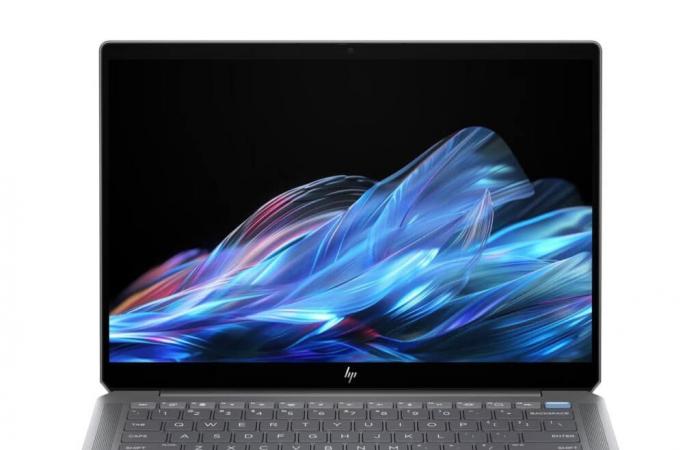 Promo 999 € HP OmniBook Ultra 14-fd0006nf, 14″ 2,2K sRGB nomade 10h mince et léger AMD Ryzen 9 AI ordinateur portable multimédia AI avec double biométrie et Wi-Fi 7