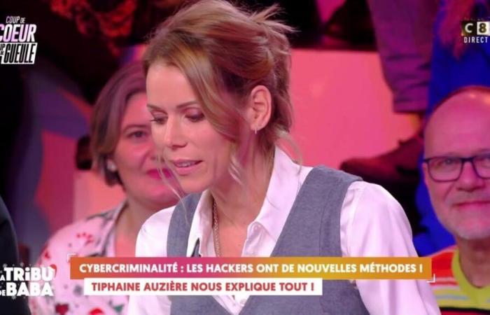 sa fille Tiphaine Auzière est en difficulté, elle perd le fil en direct dans TPMP