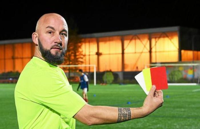 l’ancien footballeur amateur breton a cessé d’être arbitre