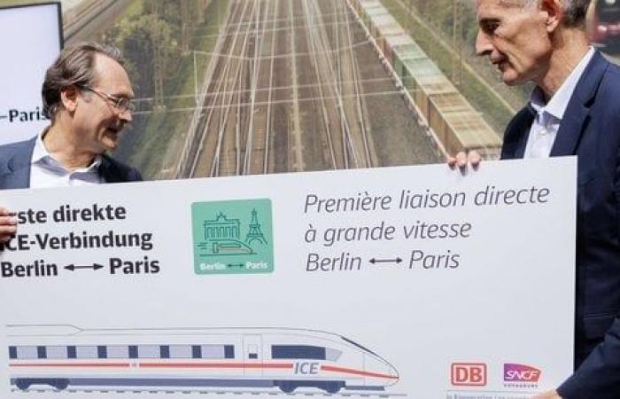 La première ligne à grande vitesse Paris-Berlin inaugurée lundi