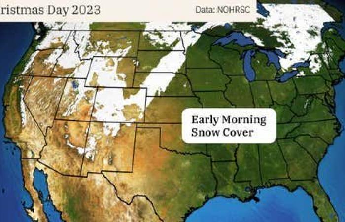 Prévisions de Noël blanc 2024 | Météo.com