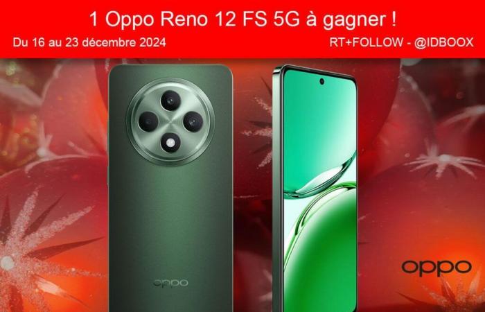 1 concours Oppo Reno 12 FS 5G à gagner