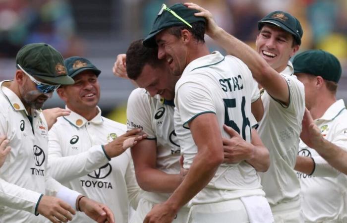 Aus vs Ind 3e test BGT – Mitchell Starc, Josh Hazlewood et Pat Cummins restent en tête dans la course contre la météo