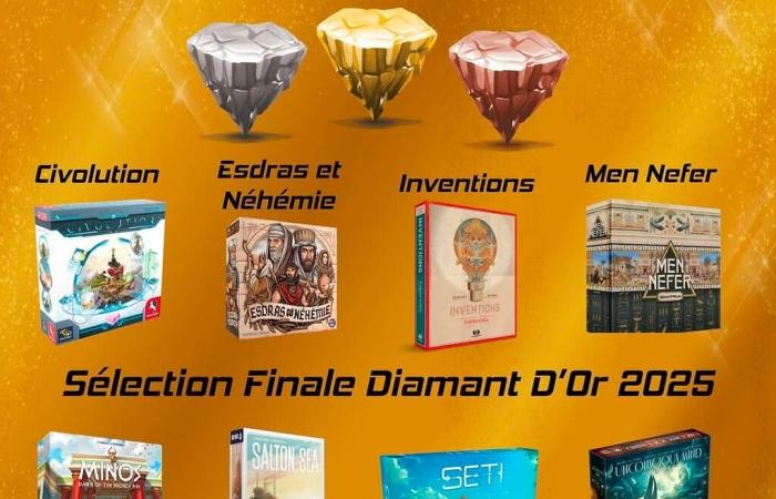 Sélection Diamant d’Or 2025 – Parlons jeux