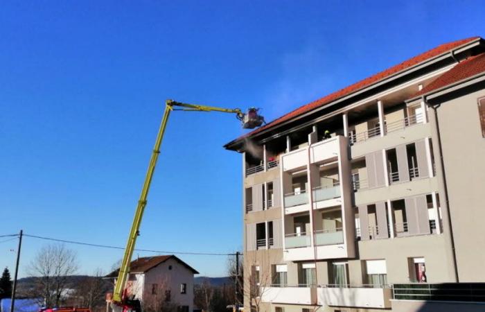 un incendie ravage un appartement sur le plateau d’Hauteville