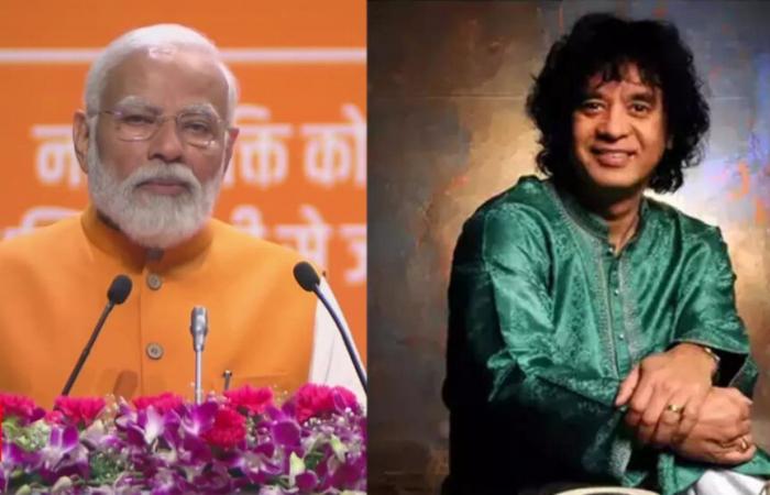 « Musique classique indienne révolutionnée » : le Premier ministre Modi présente ses condoléances pour le décès du maestro du tabla Zakir Hussain