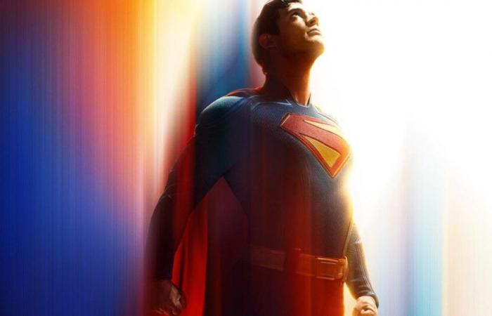 Le nouveau Superman prend son envol sur une première affiche officielle