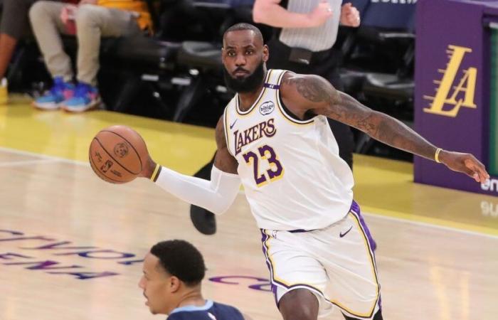 Notes pour Anthony Davis et LeBron James lors de la victoire des Lakers contre les Grizzlies