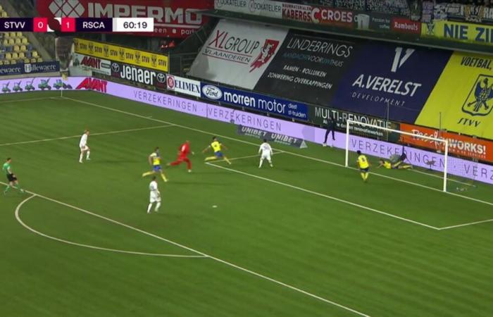 Festival d’erreurs, séquence ‘video gag’ et penalty pour Anderlecht face à Saint-Trond