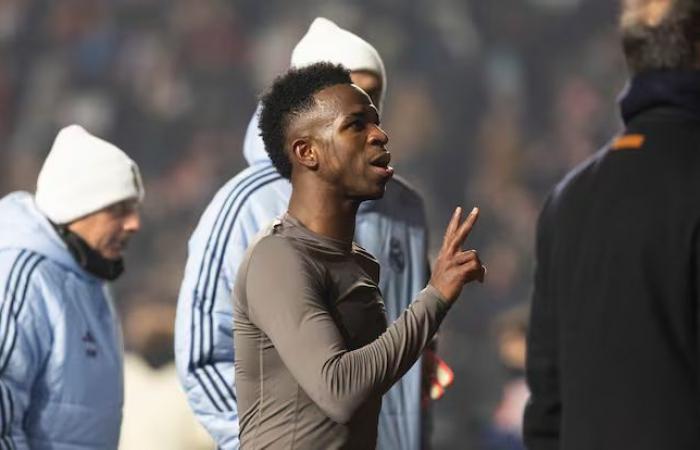 La Liga soumettra des chants de foule à Vinicius Junior et sa réaction dans le cadre du rapport anti-violence