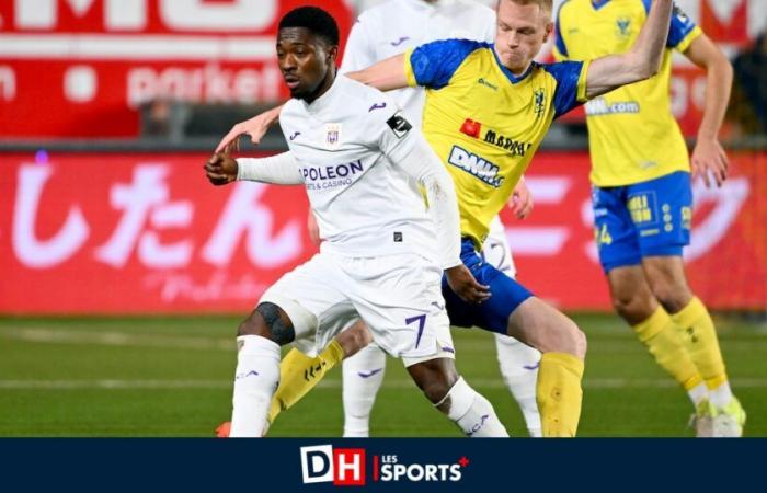 un Amuzu qui aurait marqué le 0-2 ne serait plus là à Anderlecht