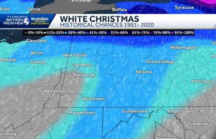 Vous rêvez d’un Noël blanc pour Pittsburgh