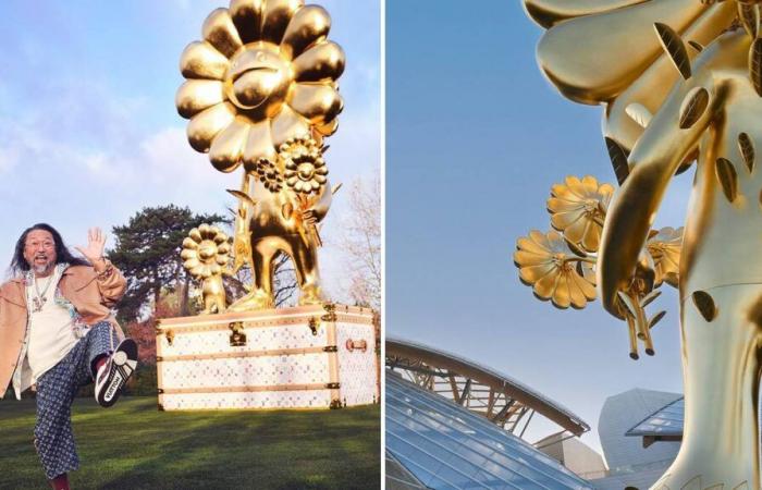 Takashi Murakami dévoile une œuvre monumentale à Paris