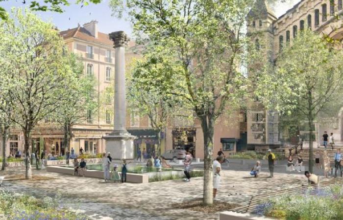 Grenoble repense la place de Metz pour faire du parking un véritable lieu pour les habitants