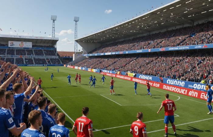 Dunkerque poursuit son parcours victorieux à domicile face à Caen et se positionne sur le podium de la Ligue 2 – GFCA Football